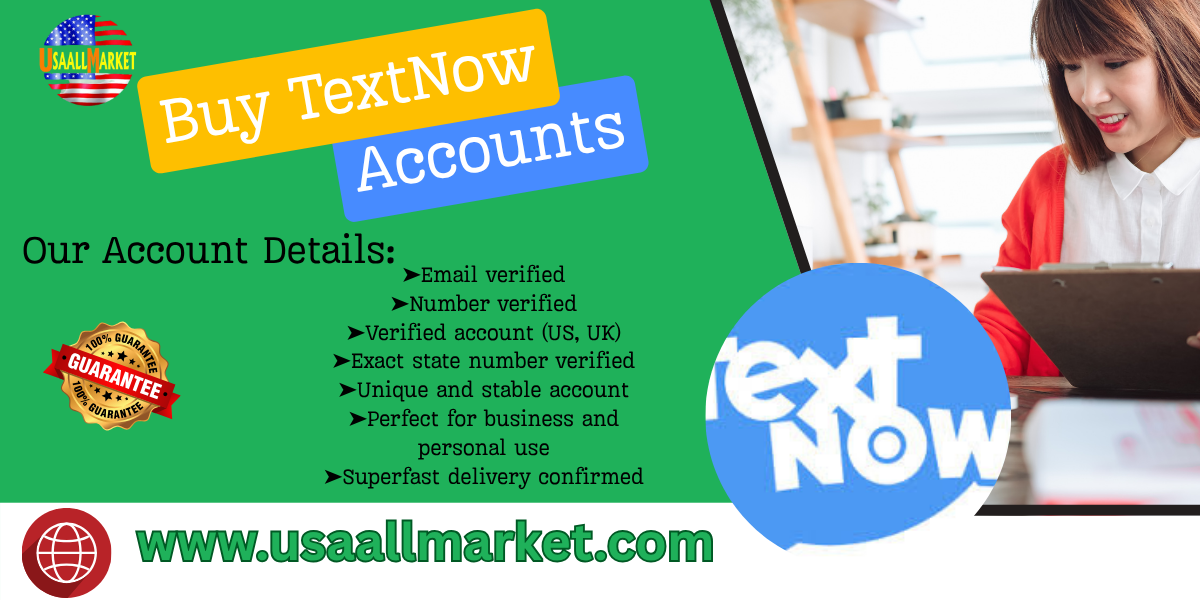 Buy TextNow Accounts