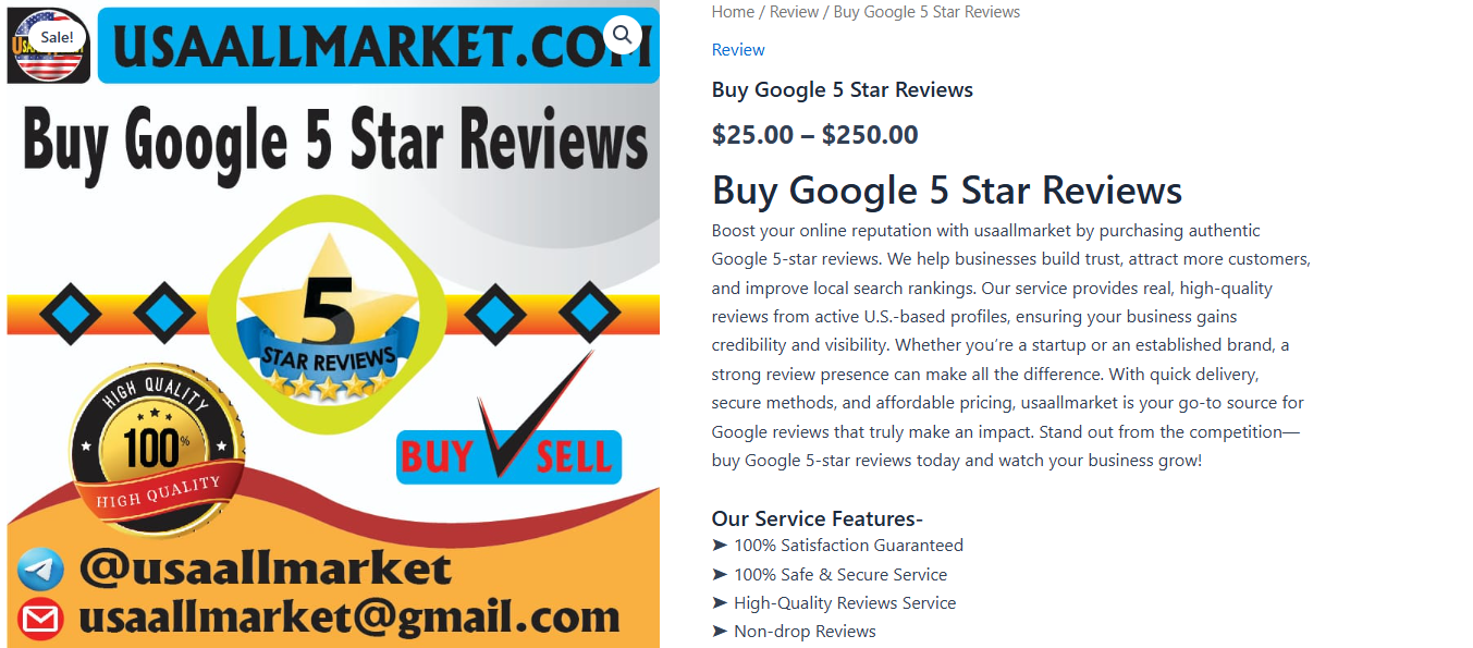 Buy Google 5 Star Reviews