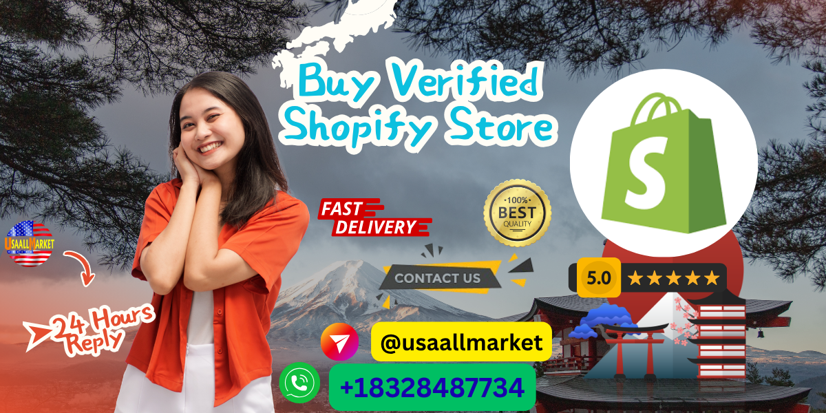 Buy Verified Shopify Store