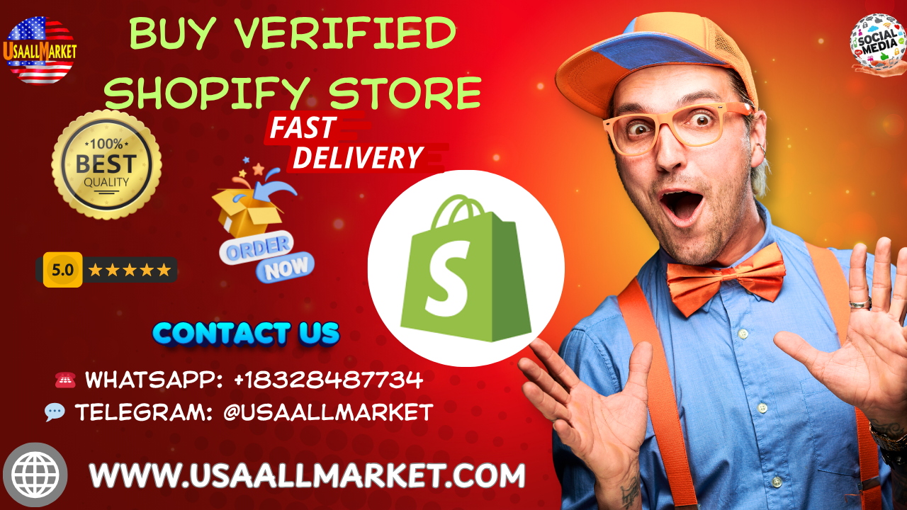 Buy Verified Shopify Store